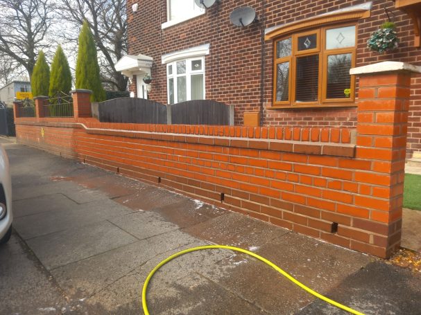 Repointing of wall